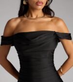 Miranda Off-The-Shoulder Mini Dress - Image 4