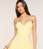 Georgina Bead Sequin A-Line Mini Dress - Image 7