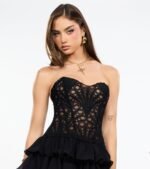 Juliette Corset A-Line Mini Dress - Image 7