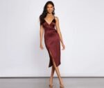 Kenzie Formal Lattice Midi Dress - Image 23