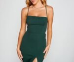 Henley Formal Lace-Up Midi Dress - Image 11