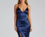 Kenzie Formal Lattice Midi Dress - Image 8