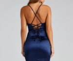 Kenzie Formal Lattice Midi Dress - Image 9