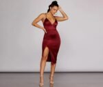 Kenzie Formal Lattice Midi Dress - Image 11