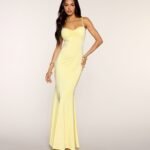 Caitlyn Strappy Open Back Formal Dress