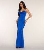 Caitlyn Strappy Open Back Formal Dress - Image 7