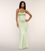 Leia Satin Mermaid Formal Dress