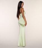 Leia Satin Mermaid Formal Dress - Image 2