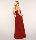 Brittnay Chiffon A-Line Formal Dress - Image 2