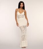 Penny Crochet Mermaid Formal Dress