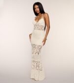 Penny Crochet Mermaid Formal Dress - Image 3