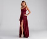 Juliet Formal High Slit Dress - Image 9
