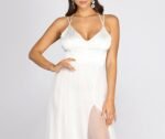 Haisley Formal Tulle And Satin Dress - Image 11