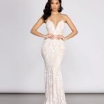 Fritzy Sequin Mermaid Dress
