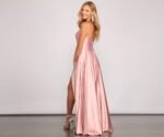 Juliet Formal High Slit Dress - Image 67