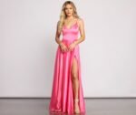 Juliet Formal High Slit Dress - Image 45