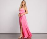 Juliet Formal High Slit Dress - Image 60