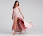 Juliet Formal High Slit Dress - Image 37