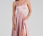 Juliet Formal High Slit Dress - Image 40