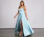 Juliet Formal High Slit Dress - Image 62