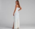 Lyla Formal One-Shoulder Sequin Dress - Image 2