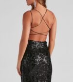 Lila Formal Open-Back Sequin Mermaid Dress - Image 12