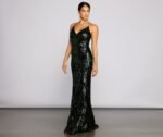 Lila Formal Open-Back Sequin Mermaid Dress - Image 9