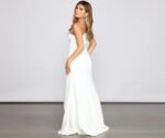Susana Asymmetric Off-Shoulder Mermaid Dress - Image 10