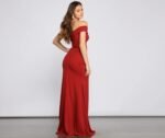 Susana Asymmetric Off-Shoulder Mermaid Dress - Image 14