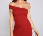 Susana Asymmetric Off-Shoulder Mermaid Dress - Image 15