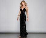 Fritzy Sequin Mermaid Dress - Image 11
