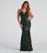 Fritzy Sequin Mermaid Dress - Image 5
