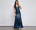 Lila Formal Open-Back Sequin Mermaid Dress - Image 27