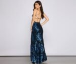 Lila Formal Open-Back Sequin Mermaid Dress - Image 28