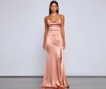 Bristol Formal Satin Lace-Up Dress - Image 16