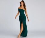 Susana Asymmetric Off-Shoulder Mermaid Dress - Image 4