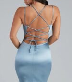 Heidi Formal Lattice Dress - Image 3