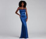 Nahla Formal Satin Mermaid Dress - Image 17