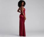Nahla Formal Satin Mermaid Dress - Image 22