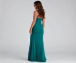 Fiona Formal One-Shoulder High Slit Dress - Image 13
