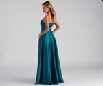 Juliet Formal High Slit Dress - Image 2