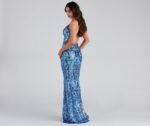 Lila Formal Open-Back Sequin Mermaid Dress - Image 41