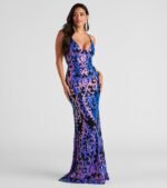 Lila Formal Open-Back Sequin Mermaid Dress - Image 56