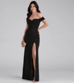 Myra Formal High Slit Dress - Image 28