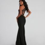Mara Crepe One Shoulder Gown