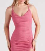 Celina Glitter Knit Mermaid Dress - Image 13
