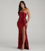 Kinsley Formal Sequin Mermaid Dress - Image 8