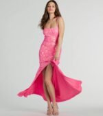 Kinsley Formal Sequin Mermaid Dress - Image 10