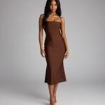Love Story Loading Lace-Up Midi Dress