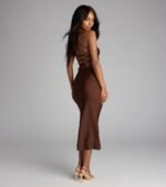 Love Story Loading Lace-Up Midi Dress - Image 2
